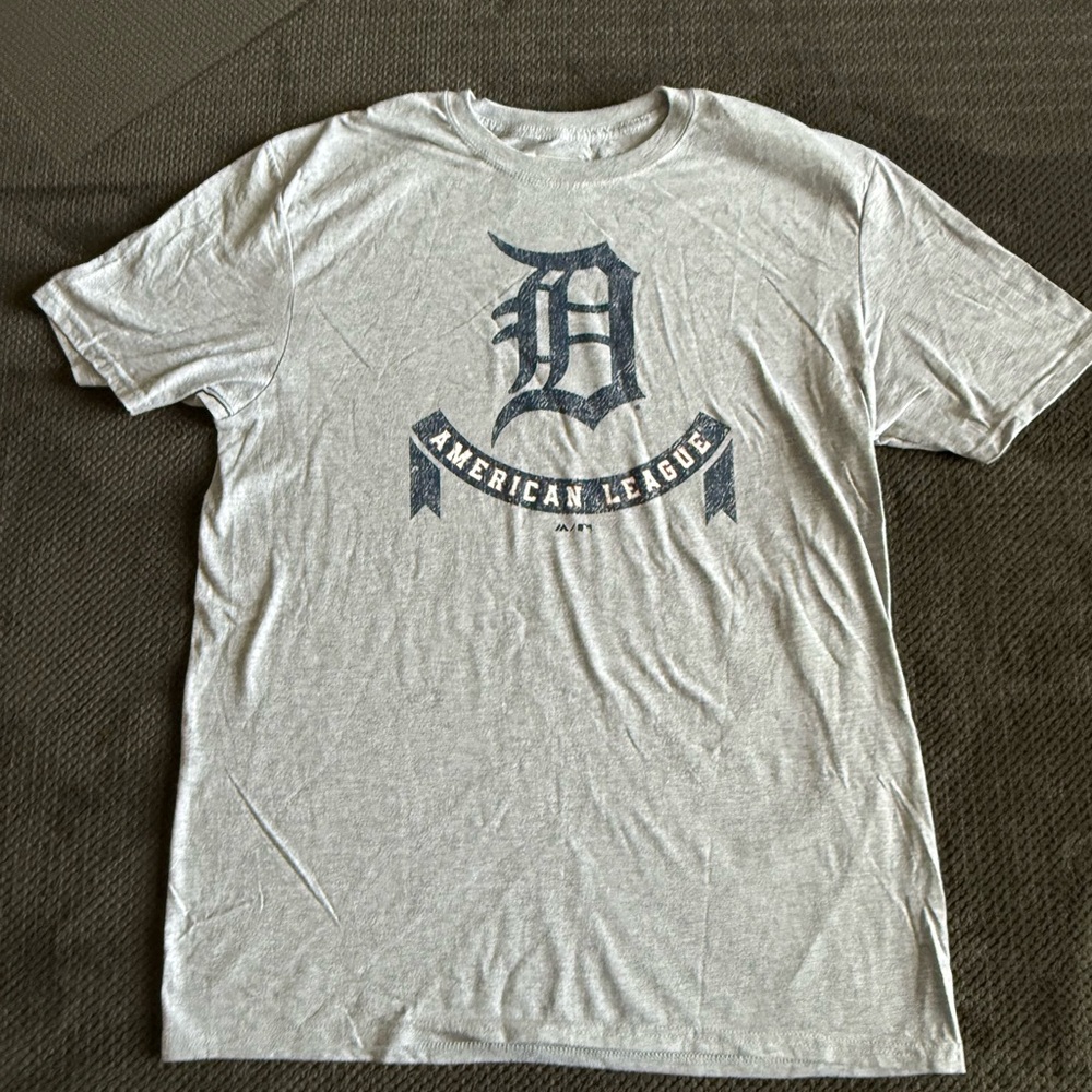 Detroit Tigers AL Gray T-Shirt